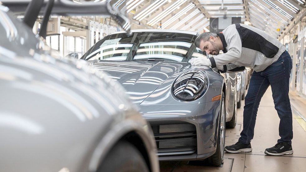 Porsche hat zu Jahresbeginn weniger Autos verkauft. (Archivbild) Foto: Marijan Murat