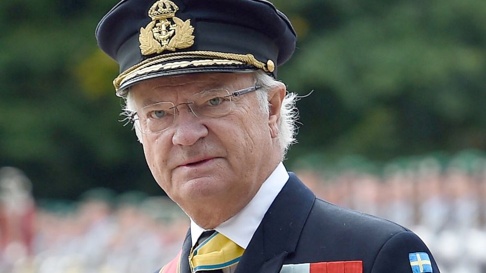 König Carl XVI. Gustaf hat sich nach vielen Jahren an seine Rolle als König gewöhnt. (Archivbild) Foto: Rainer Jensen/dpa