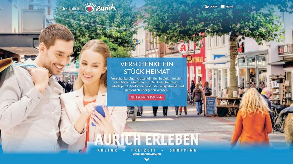 Der Stadtgutschein ist das ideale Geschenk.