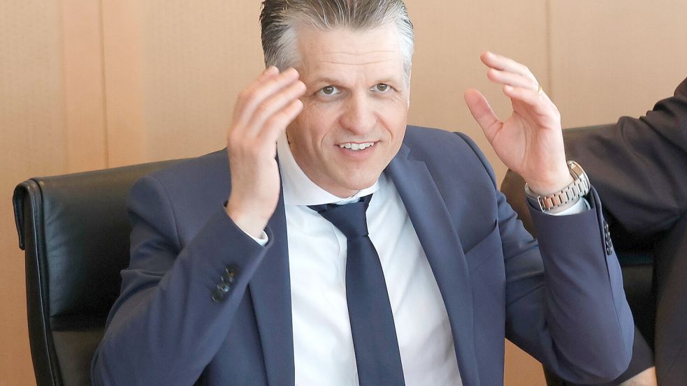 Koordiniert die Regierungsarbeit im Kanzleramt: Thorsten Frei (CDU). Im Interview mit unserer Redaktion sagt er: „Dass die Menschen unzufrieden sind, ist verständlich. Ich bin es auch.“ Foto: Copyright © Metodi Popow