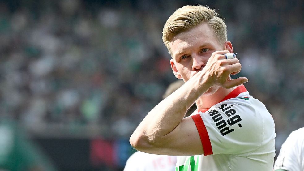 War der Matchwinner für Augsburg: Anton Kade Foto: Carmen Jaspersen