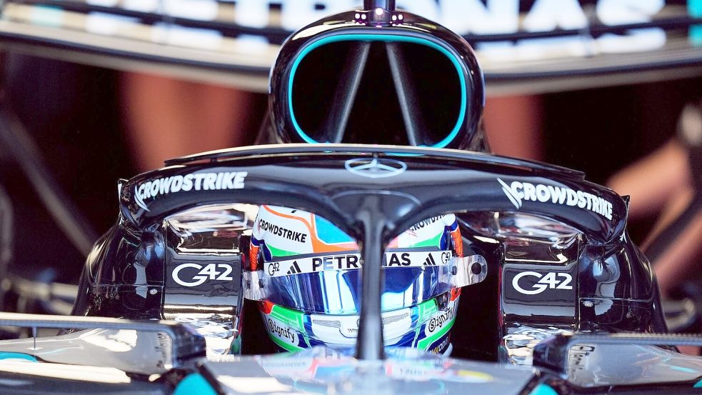 Mercedes-Teenager Kimi Antonelli rast zur Pole Position in Miami. Foto: Rebecca Blackwell