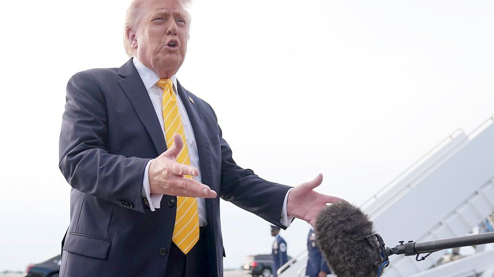 Trump bekräftigt: Die Truppenstärke in Deutschland soll deutlich reduziert werden. Foto: Matt Rourke