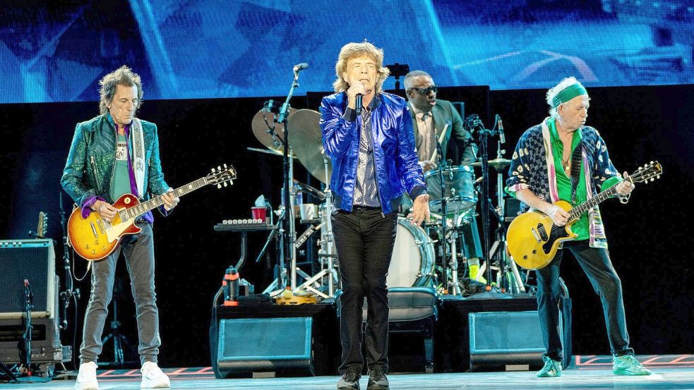 Die Rolling Stones veröffentlichen im Juli ein neues Album. (Archivbild) Foto: Amy Harris/Invision/AP/dpa
