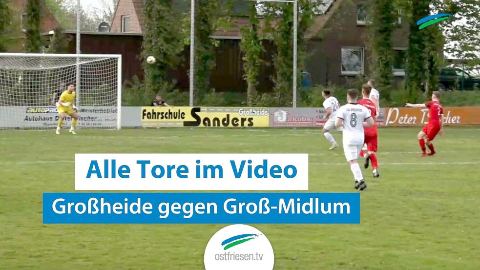 Jede Woche zeigen wir ein Spiel der Fußball-Bezirksliga Weser Ems 1 im Livestream.