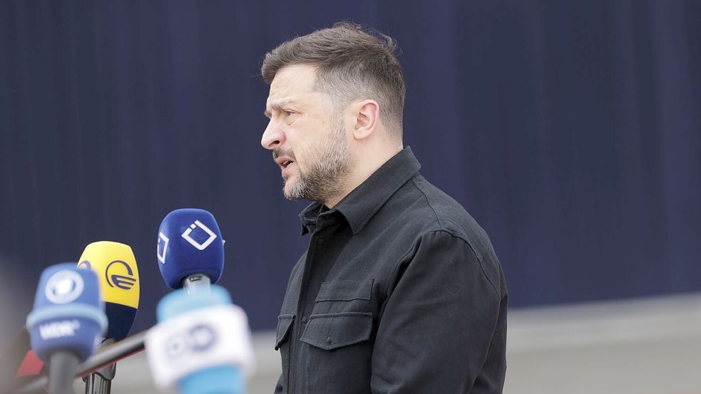 Russland ist nicht mehr so stark wie früher, sagte der ukrainische Präsident Selenskyj. Foto: Anthony Pizzoferrato