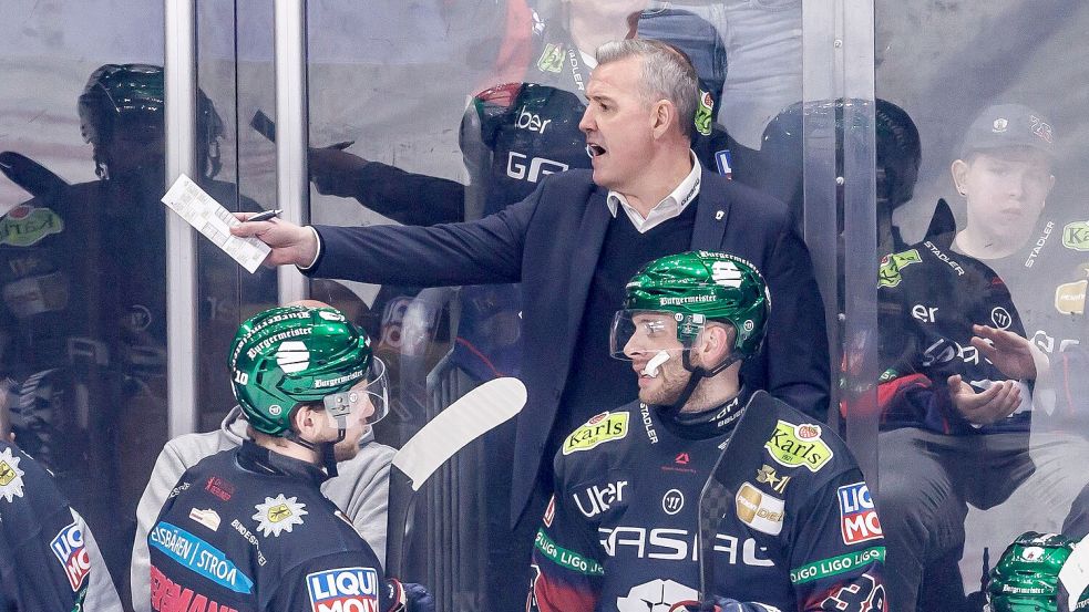 Wechselt nach Bern: Meistertrainer Serge Aubin. (Archivbild) Foto: Andreas Gora