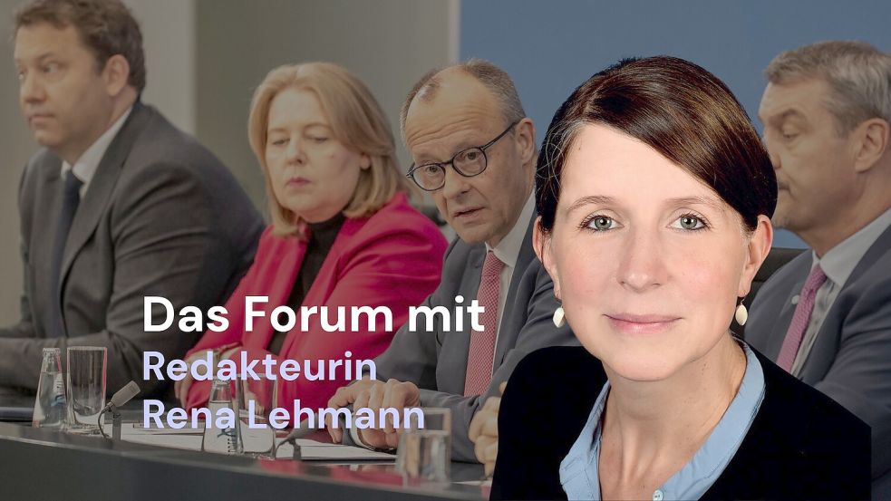Rena Lehmann debattiert mit den Lesern über ihren Kommentar zum Bundeshaushalt und den geplanten Reformen. Foto: noz & dpa/Michael Kappeler