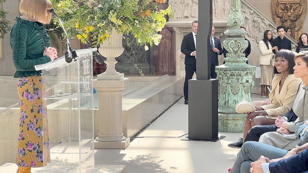 Die Met-Gala macht Anna Wintour immer noch nervös, sagt sie. Foto: Christina Horsten/dpa