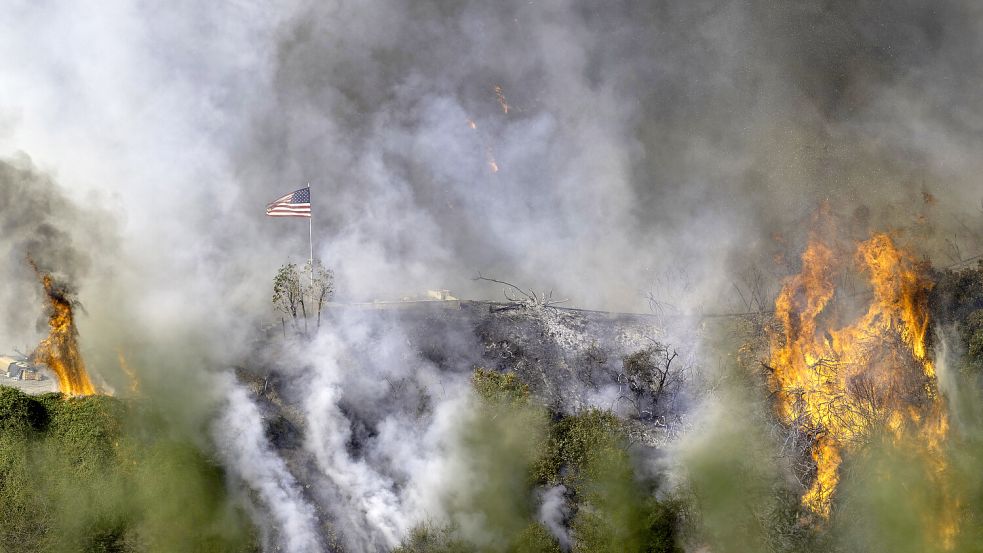 Bei den Bränden in Kalifornien kamen 12 Menschen ums Leben. Foto: dpa/ZUMA Press Wire/Mark Edward Harris