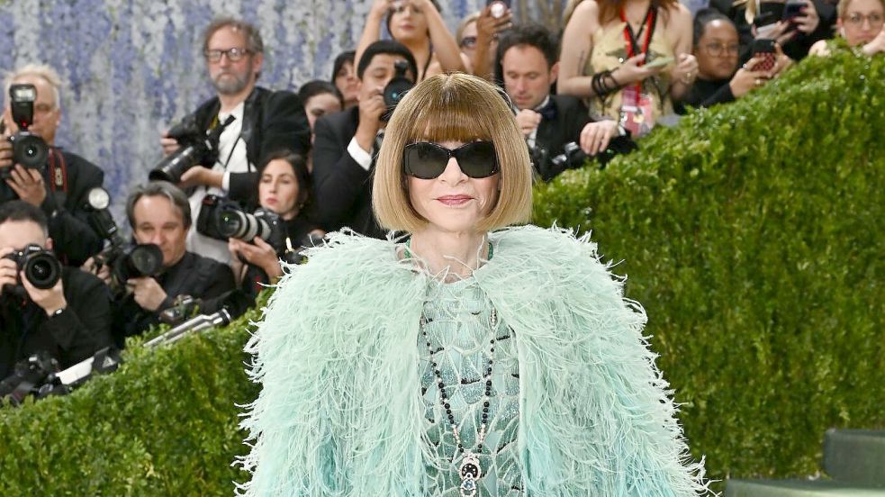 Zum 29. Mal leitete Anna Wintour die Gala. Foto: Evan Agostini
