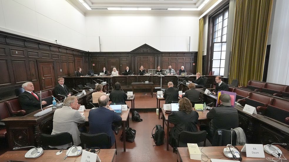 Der Block-Prozess ging in den 49. Verhandlungstag. Foto: dpa | Marcus Brandt