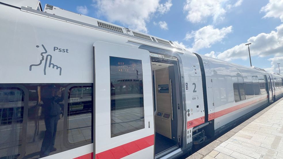 Der ICE L stammt vom spanischen Hersteller Talgo und ähnelt optisch eher den IC-Fernzügen des Konzerns. Foto: Lea Albert