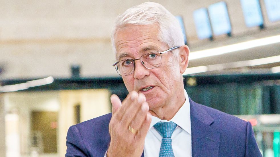 Fraport-Chef Schulte setzt auf eine sichere Kerosinversorgung. (Archivbild) Foto: Andreas Arnold