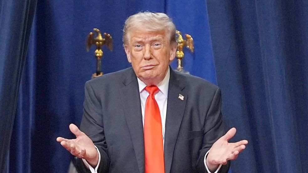 US-Präsident Trump hat Probleme bei der Durchsetzung seiner Zölle. (Archivfoto) Foto: Matt Rourke