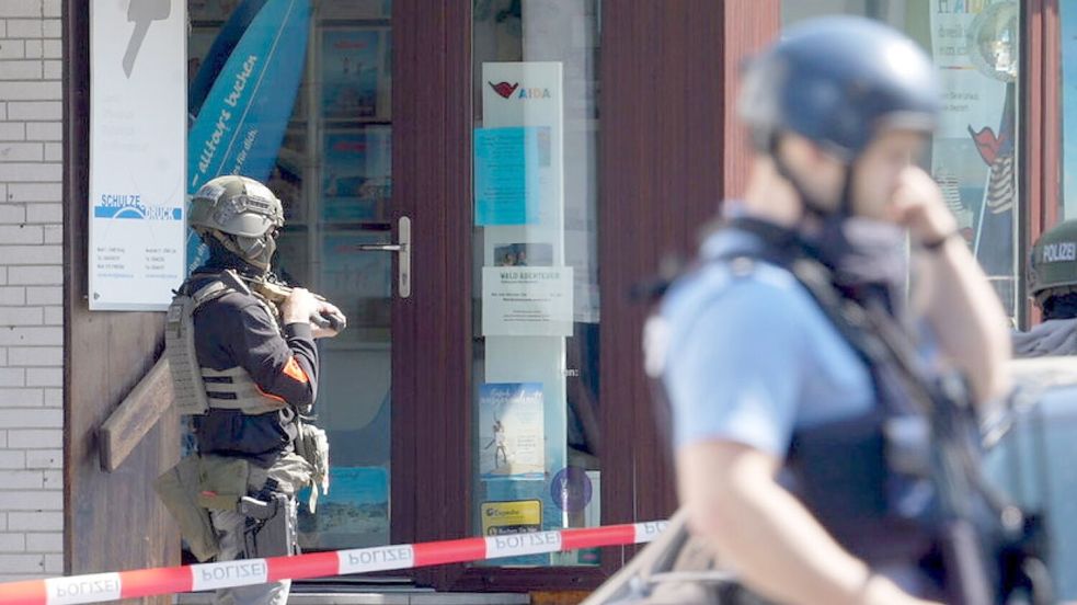 Bis zum Zugriff dauerte es mehrere Stunden. Foto: Thomas Frey/dpa