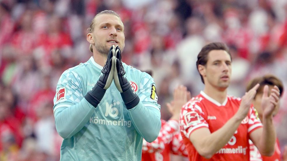 Feierte sein Comeback nach langer Verletzungspause: Mainz-Torwart Robin Zentner. Foto: Torsten Silz