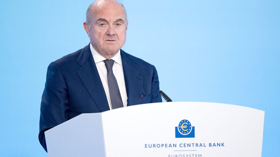EZB-Vizepräsident Luis de Guindos kritisiert die Bundesregierung für Ihren Widerstand gegen eine Übernahme der Commerzbank. (Archivbild) Foto: Florian Wiegand