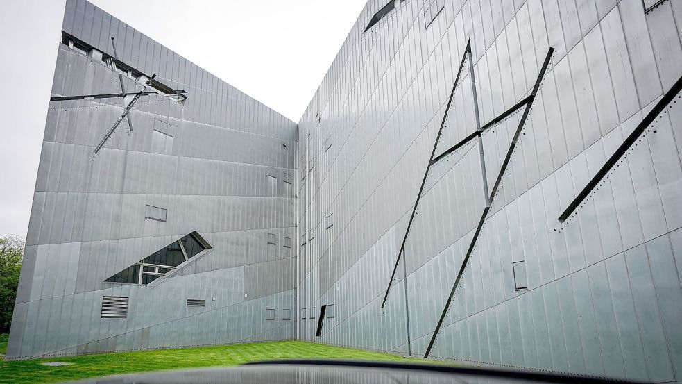 Der Erweiterungsbau des Jüdischen Museums in Berlin. Foto: Kay Nietfeld/dpa