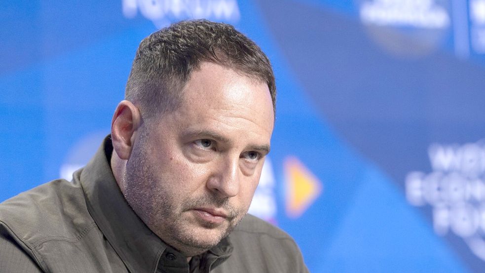 Als Präsidialamtschef war Andrij Jermak auch an den Verhandlungen um eine Beendigung des russischen Angriffskrieges gegen die Ukraine beteiligt. (Archiv) Foto: Gian Ehrenzeller/KEYSTONE/dpa