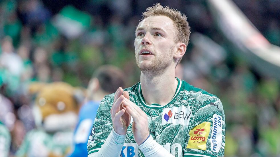 Mathias Gidsel von den Füchsen Berlin gilt als bester Handballer der Welt. (Archivbild) Foto: Andreas Gora