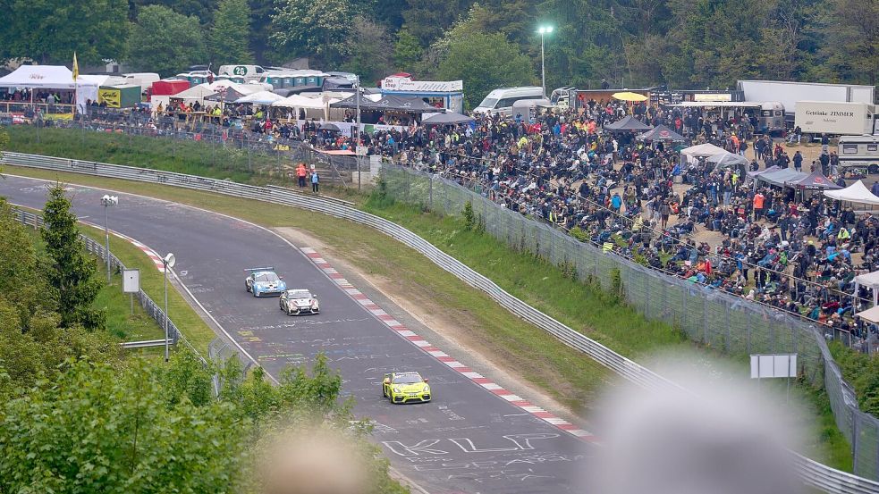 Mehr als 320.000 Zuschauer strömten zum 24-Stunden-Rennen. Foto: Thomas Frey