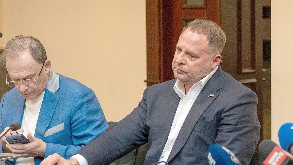 Andrij Jermak war die einst rechte Hand von Präsident Wolodymyr Selenskyj. (Archivfoto) Foto: Dan Bashakov