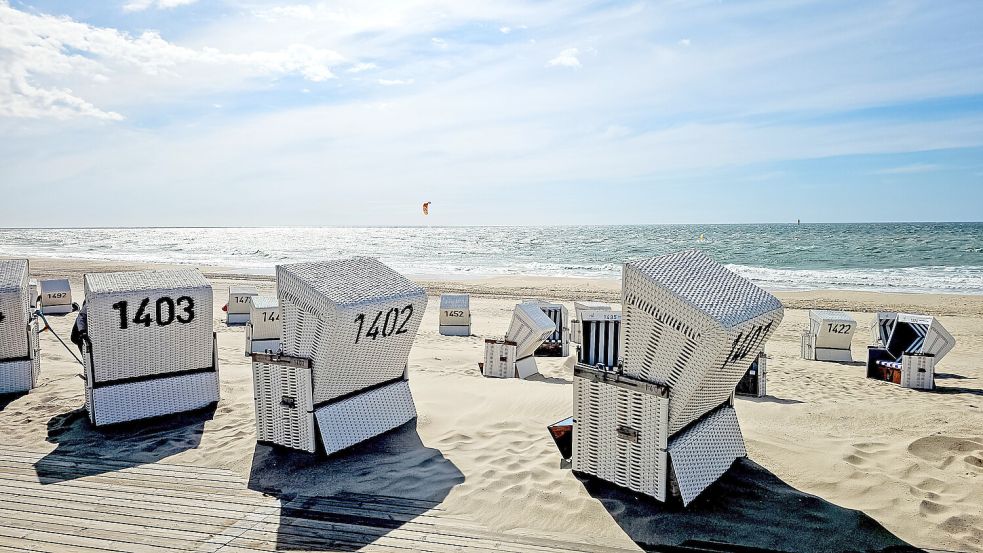 An der Nordsee wird es zum Pfingstwochenende sonnig und wärmer. Foto: dpa/Ingo Kutsche