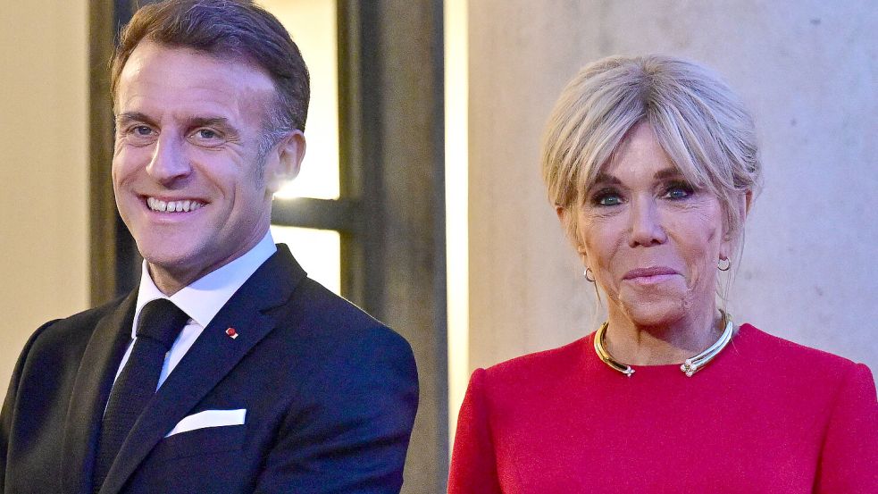 Ein (fast) perfektes Paar? Das gerade erschienene Buch eines französischen Journalisten wirft ein neues Licht auf Emmanuel und Brigitte Macron. Foto: imago/Bestimage