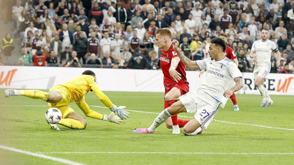 Gegen Aston Villa hatte der SC Freiburg keine wirkliche Chance. Foto: IMAGO/Sportimage