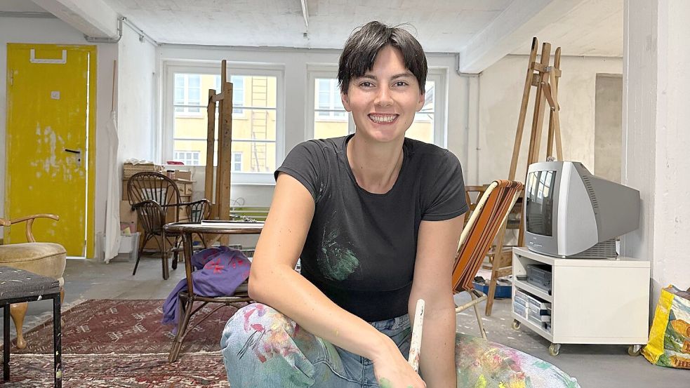 Sich so oft wie möglich mit ihrer Kunst auseinanderzusetzen ist Žana Vojvodićs größter Traum - manchmal auch ein glücklicher. Foto: Žana Vojvodić
