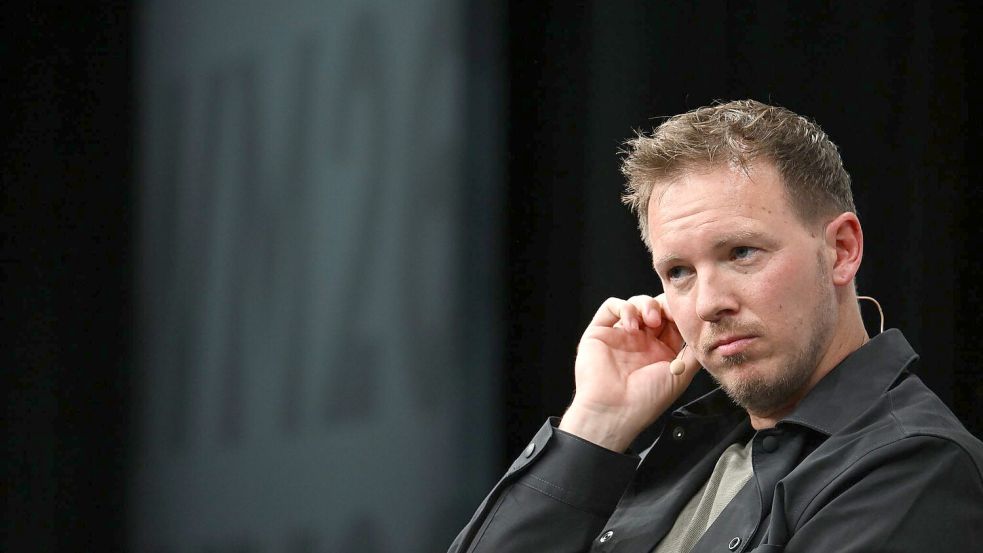 Julian Nagelsmann präsentiert seinen WM-Kader. Foto: Federico Gambarini/dpa