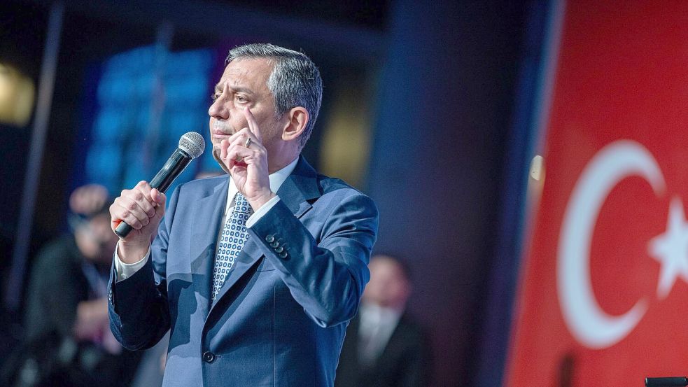 Ein türkisches Gericht hat die Absetzung von Özgür Özel als Oppositionspartei-Chef angeordnet. (Archivbild) Foto: Tunahan Turhan
