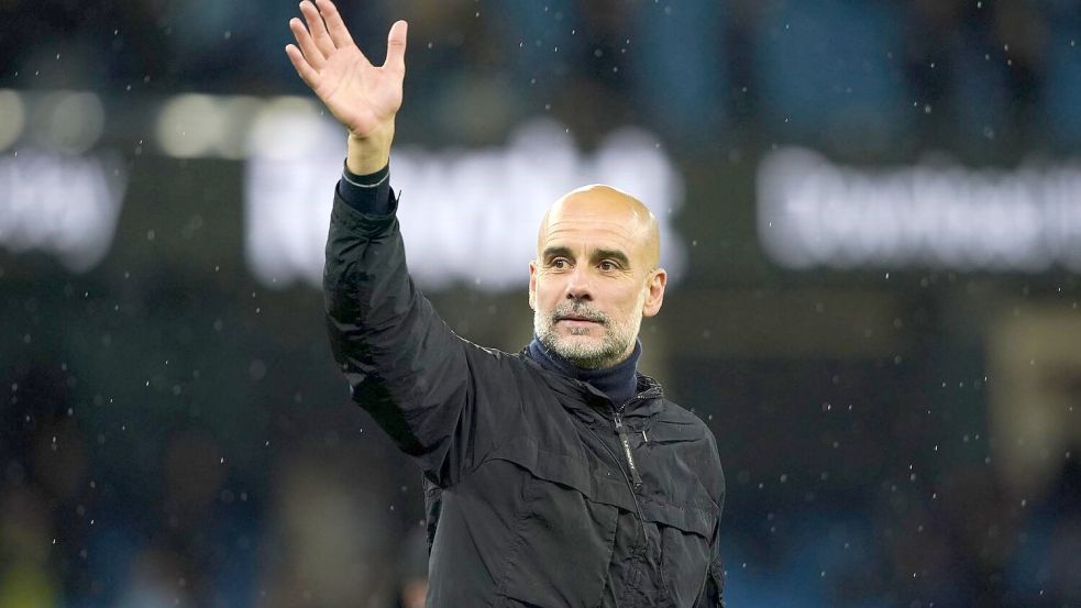 Time to say goodbye: Pep Guardiola verlässt Manchester City. (Archivbild) Foto: Ian Hodgson