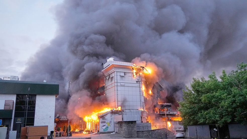 Russland greift die Ukraine immer wieder mit Drohnen und Raketen an. Foto: Efrem Lukatsky