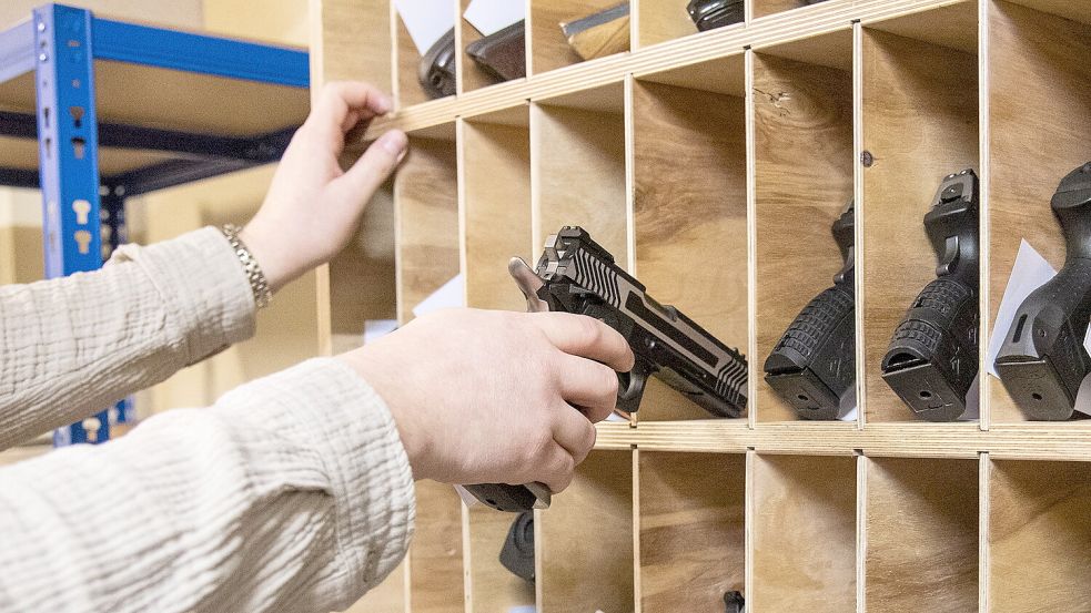 Für Waffen ist eine eigene Behörde beim Landkreis Aurich zuständig. Foto: Landkreis Aurich