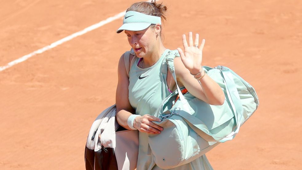 Für Tatjana Maria ist das Turnier schon wieder vorbei. Foto: Frank Molter