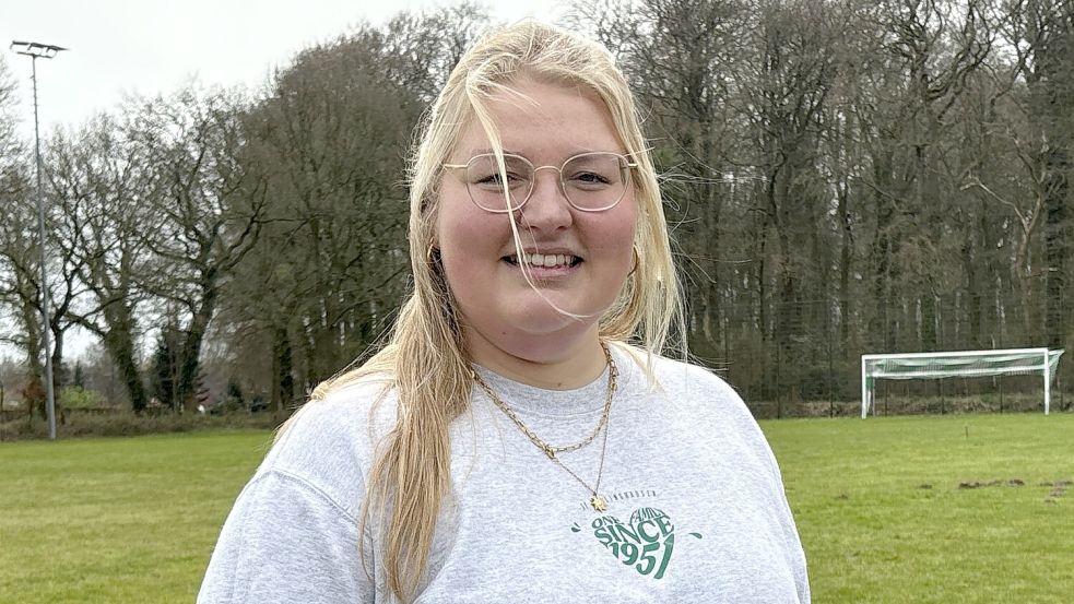 Lina Bünting ist die Vorsitzende des SV Wallinghausen und kämpft für ihren Verein - mitunter ohne Erfolg. Foto: Mieke Matthes