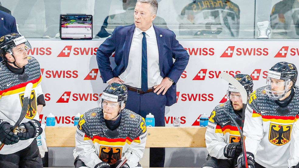 Bundestrainer Harold Kreis steht in der Kritik. Foto: Michael Buholzer