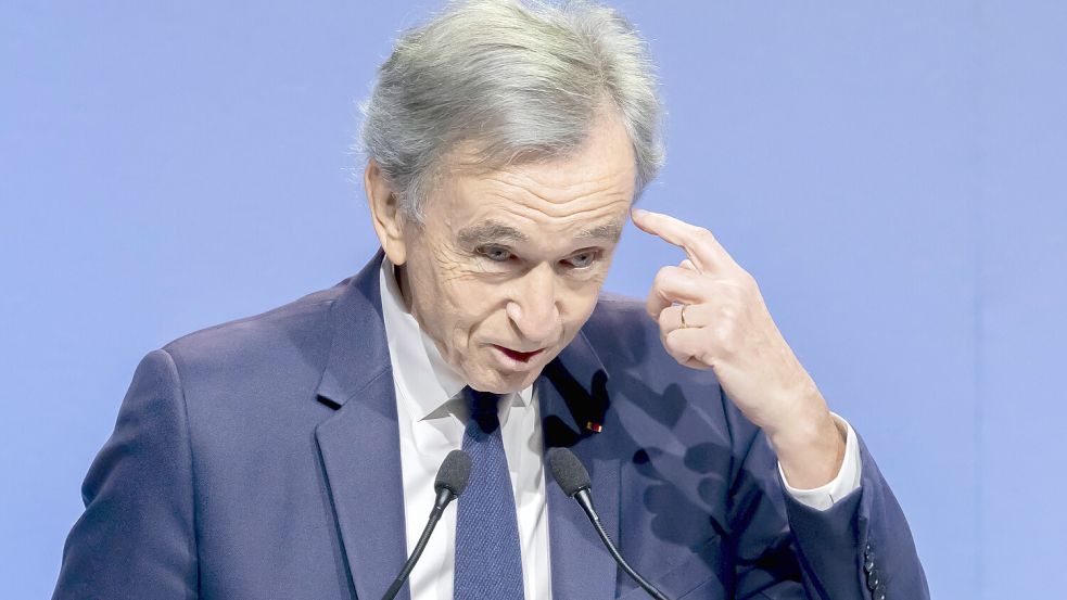 Auch mit 77 noch fest im Sattel: LVMH-Chef Bernard Arnault. Seine Kinder besetzen Schlüsselpositionen im Konzern. Foto: imago/IP3press