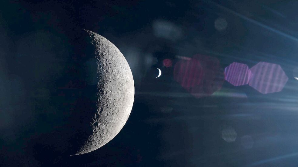 Die Nasa hat weitere Details zu ihren Mondplänen bekanntgegeben. (Archivfoto) Foto: Uncredited/NASA/dpa