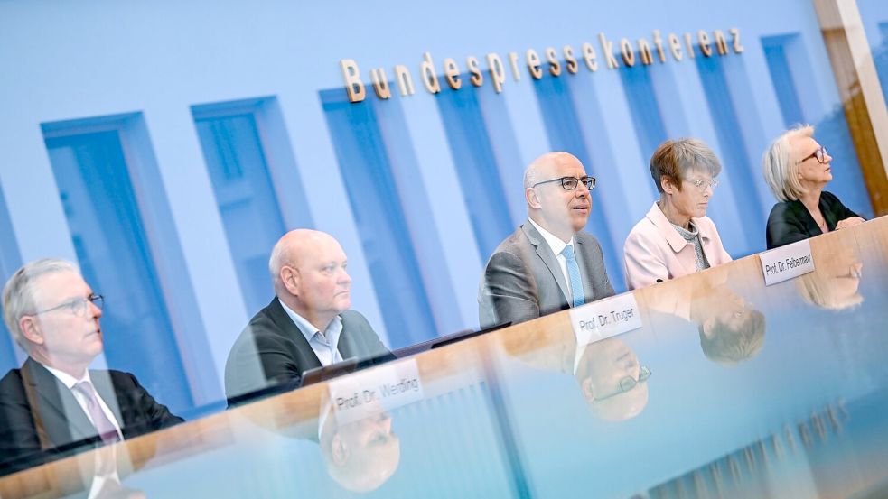Die Wirtschaftsweisen haben keine guten Nachrichten. Foto: Britta Pedersen/dpa