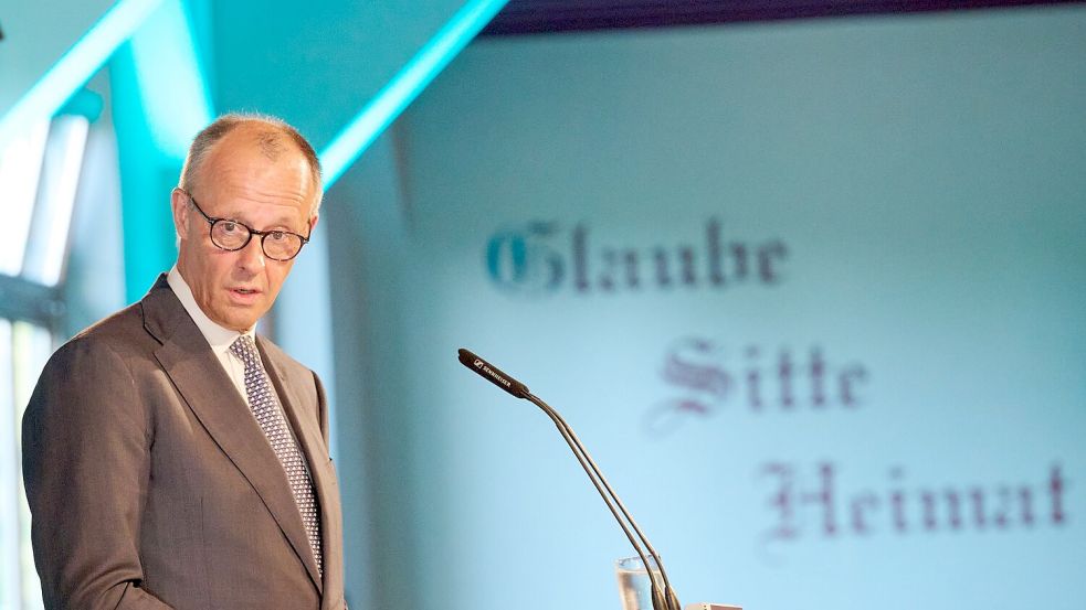 „Deutschland hat die Kraft für einen neuen Aufbruch“, betont Bundeskanzler Friedrich Merz (CDU). Foto: Bernd Thissen