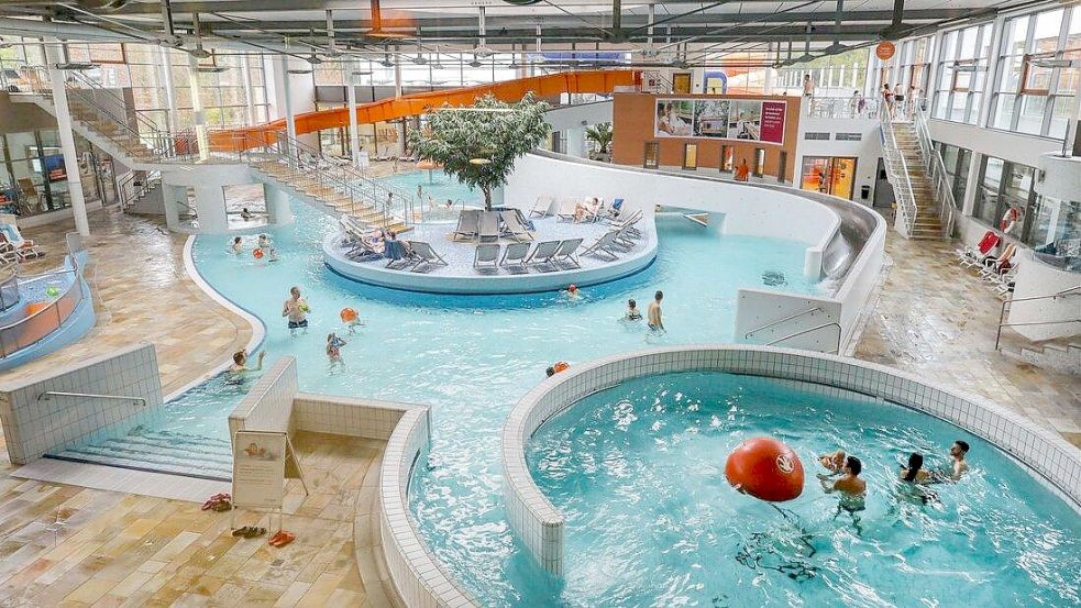 Das Nettebad ist das besucherstärkste Schwimmbad in Osnabrück. Es zieht jedes Jahr um die 700.000 Gäste an. Foto: Jörn Martens