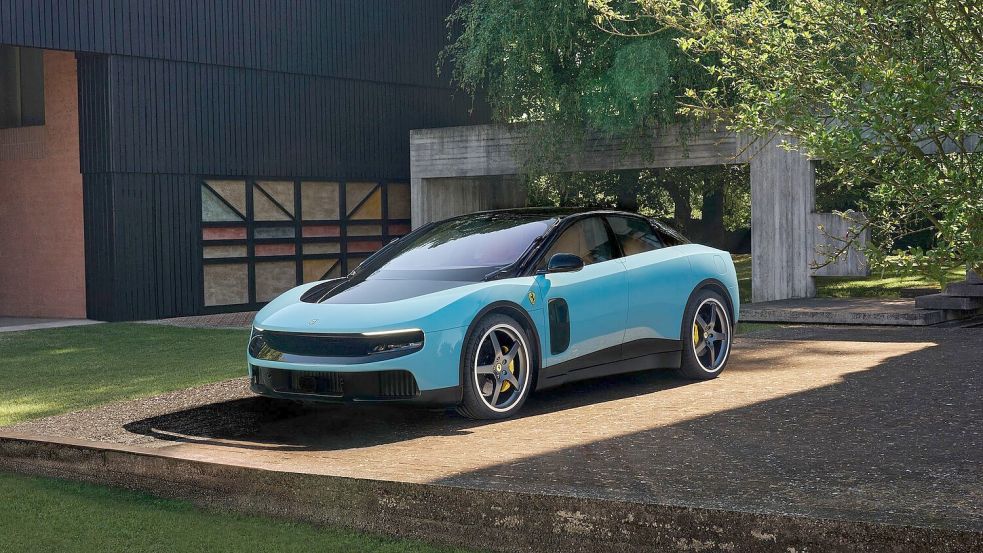 Das Design des neuen Ferrari Luce ist umstritten. Foto: Ferrari