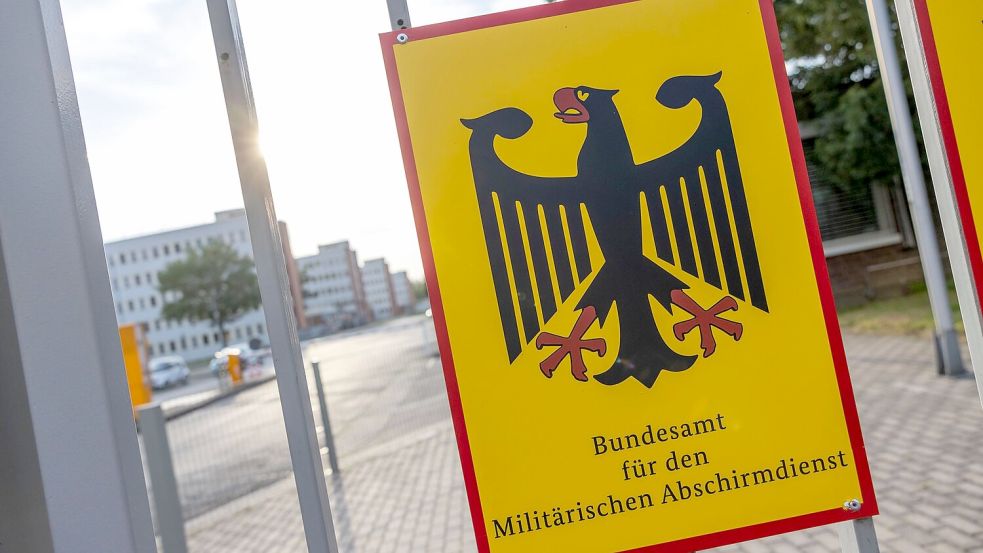 Der Militärische Abschirmdienst (MAD) ist der Nachrichtendienst der Bundeswehr. Er untersteht dem Verteidigungsministerium. (Symbolbild) Foto: Thomas Banneyer