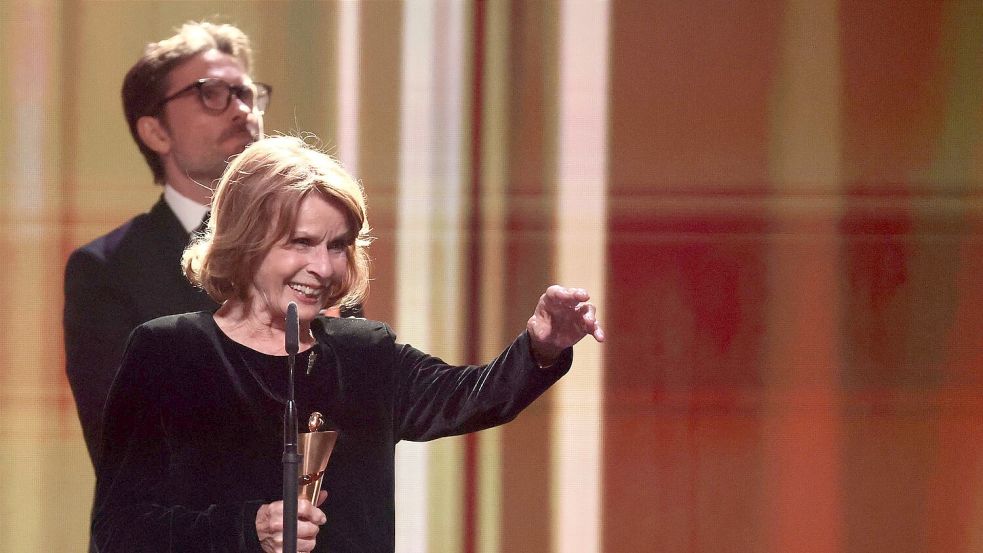 Senta Berger wurde als beste Hauptdarstellerin ausgezeichnet. Foto: Christoph Soeder/dpa