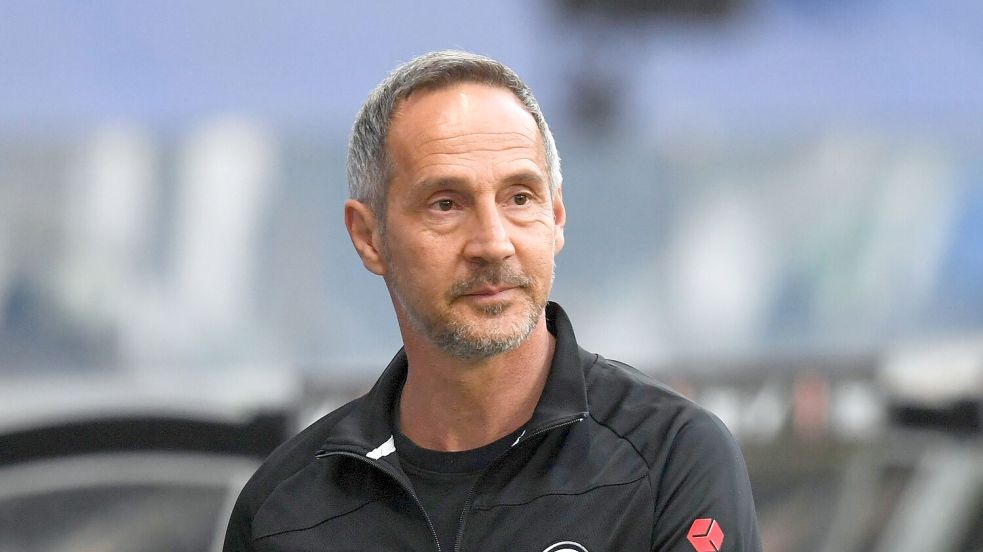 Adi Hütter soll der Top-Kandidat als neuer Trainer bei Eintracht Frankfurt sein. (Archivbild) Foto: Arne Dedert