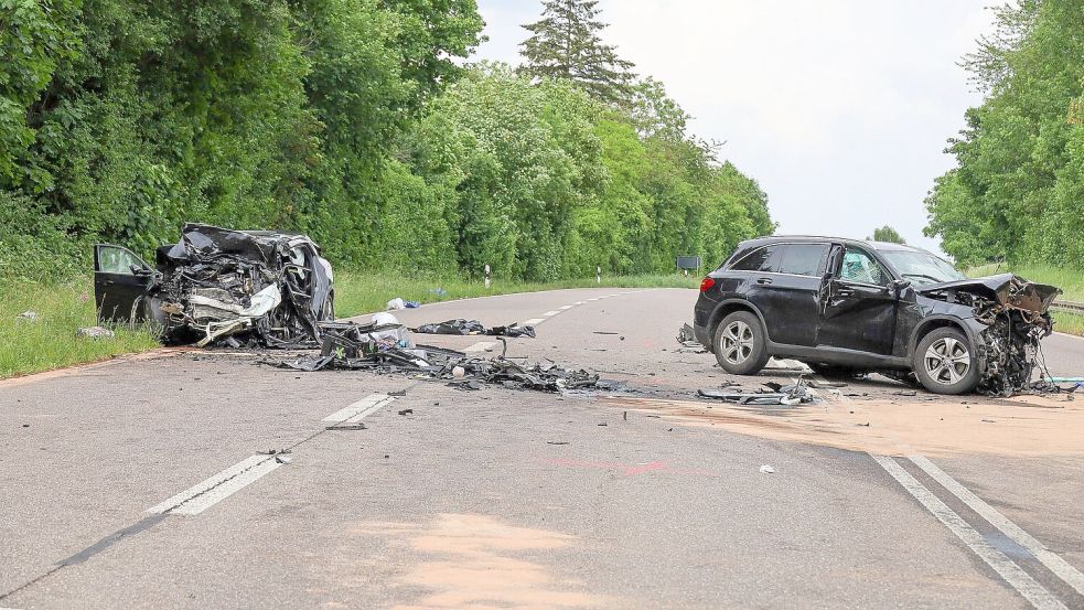 Zu einem tödlichen Unfall kam es auf einer Bundesstraße bei Bruchsal. Foto: Thomas Riedel/dpa
