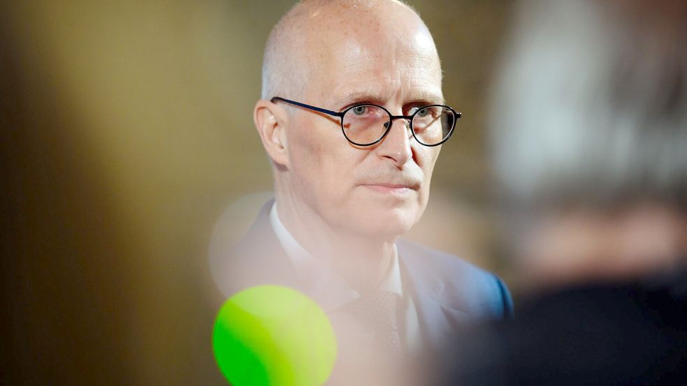 Musste das Olympia-Scheitern eingestehen: Hamburgs Erster Bürgermeister Peter Tschentscher. Foto: Gregor Fischer